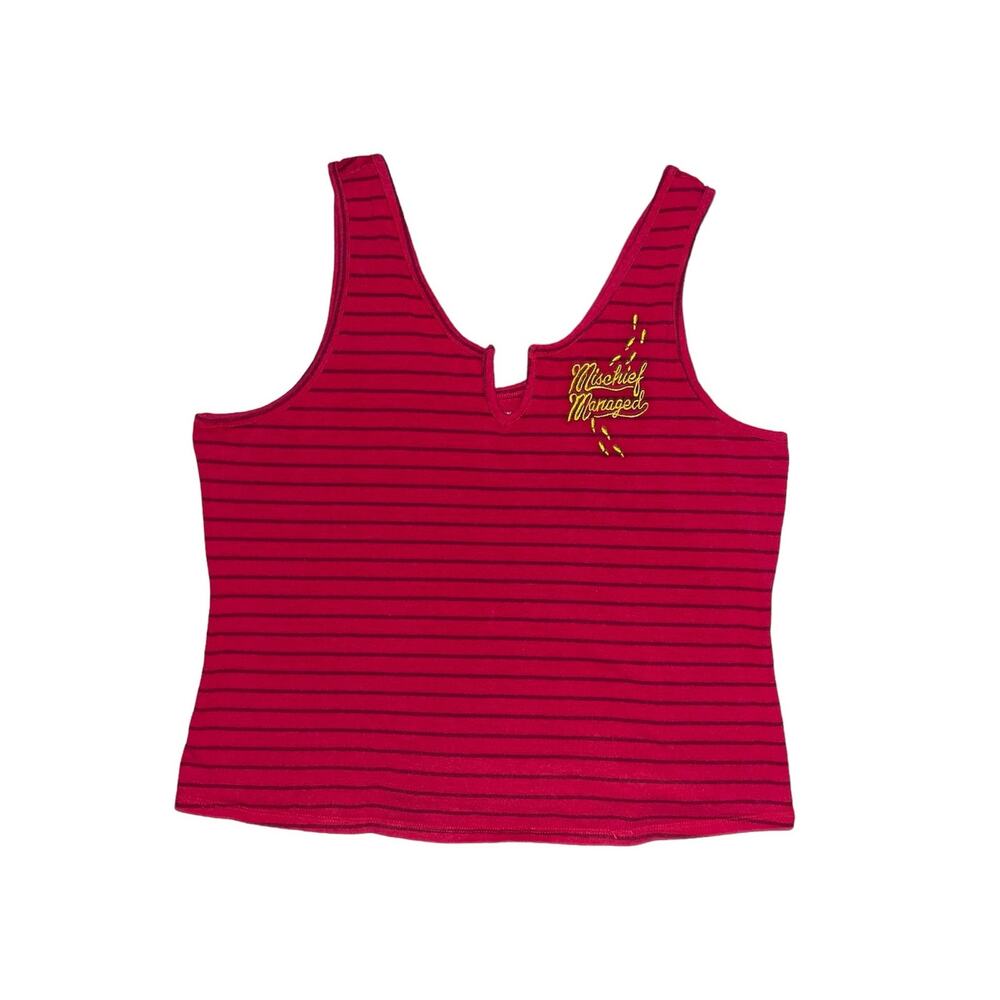 Plus size Harry Potter Mischief Managed crop tank sz 3X